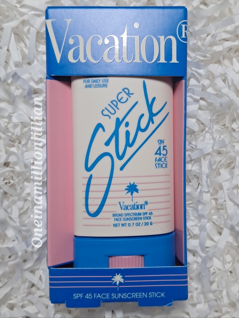 Vacation Super Stick SPF 45 Sunscreen Face Stick